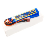 Акумулятор для страйкболу Giant Power (Dinogy) Li-Pol 1300 мАг 7.4 В 103x20x7,5 мм T-Plug - Зображення 2