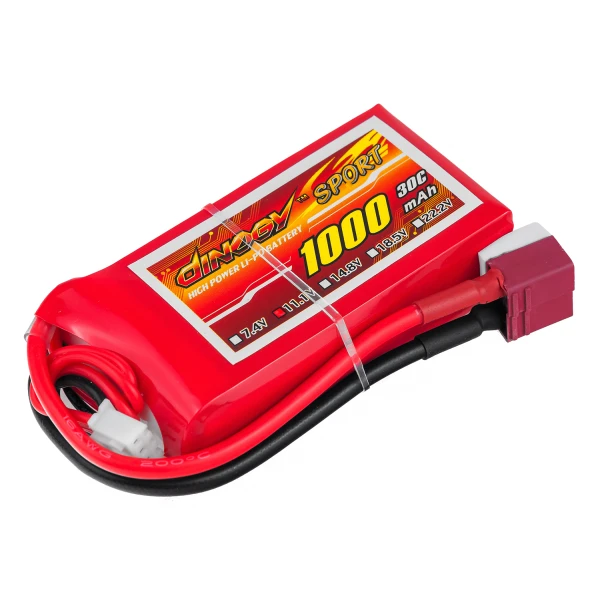 Акумулятор для радіокерованої моделі Dinogy Li-Pol 1000 мАг 11.1 В 68x35x18 мм T-Plug
