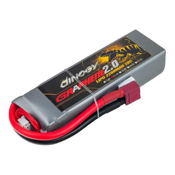 Акумулятор для квадрокоптера Dinogy G2.0 Li-Pol 2200 мАг 11.1 В 110x35x24 мм T-Plug