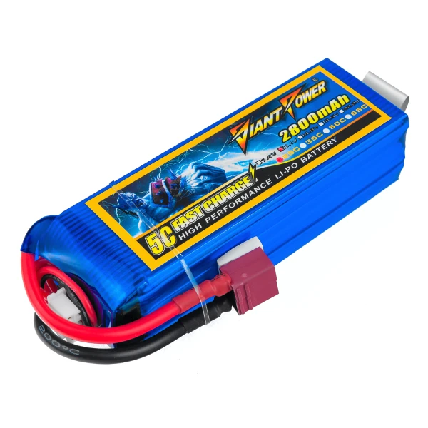Акумулятор для керованої моделі Giant Power (Dinogy) Li-Pol 2800 мАг 11.1 В 104x35x28 мм T-Plug