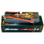Акумулятор для радіокерованої машинки Dinogy G2.0 Li-Pol 3700 мАг 11.1 Hardcase 138x25x46 мм T-Plug - Зображення 2