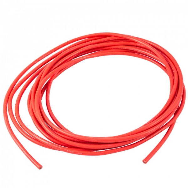 Провід силіконовий Dinogy 10 AWG (червоний), 1 метр