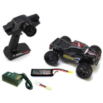 Радіокерована модель Монстр 1:18 Himoto Mastadon E18MTL Brushless (чорний) - Зображення 8