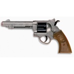 Іграшковий пістолет Edison Giocattoli West Colt 28см 8-зарядний з мішенню та кульками (465/32) - Зображення 2