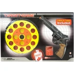 Іграшковий пістолет з мішенню Edison Giocattoli Target Game 28см 8-зарядний (485/22) - Зображення 2