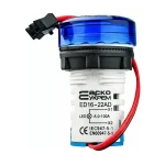 Круглий цифровий вимірювач струму ED16-22AD 0-100A (синій) - Зображення 4