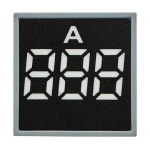 Квадратний цифровий вимірювач струму ED16-22FAD 0-100A (білий) - Зображення 3
