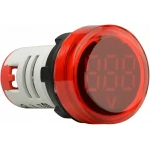 Круглий цифровий вимірювач напруги ED16-22VD 30-500В АС (червоний)