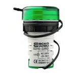 Круглий цифровий вимірювач температури ED16-22WD-25С-150С (зелений) - Зображення 4