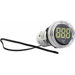 Круглий цифровий вимірювач температури ED16-22WD-25С-150С (білий) - Зображення 2
