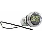 Круглий цифровий вимірювач температури ED16-22WD-25С-150С (білий) - Зображення 2