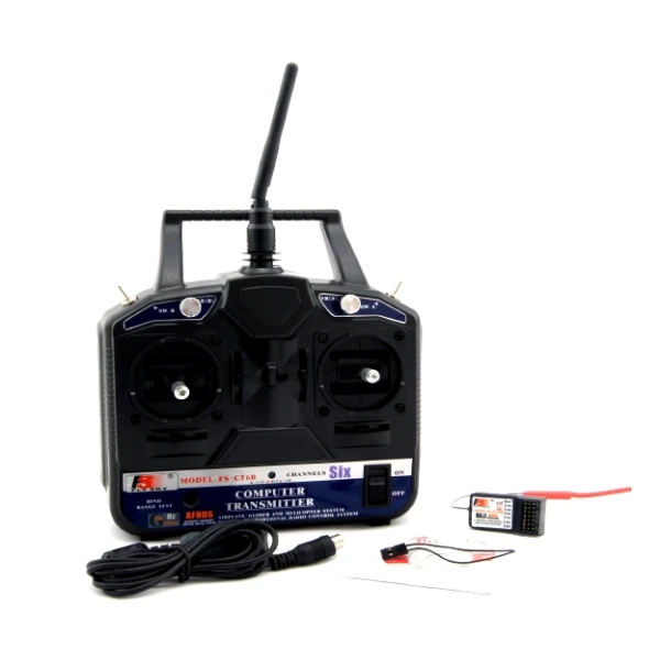 Апаратура керування 6-канальна FlySky FS-CT6B 2.4GHz з приймачем R6B
