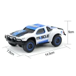 Машинка радіокерована 1:43 HB Toys Muscle повнопривідна (синій) - Зображення 5