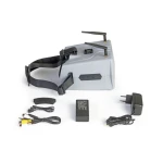 Шолом FPV HIEE HIVR702 7" 800x480 5.8GHz 40 каналів диверсіті - Зображення 3