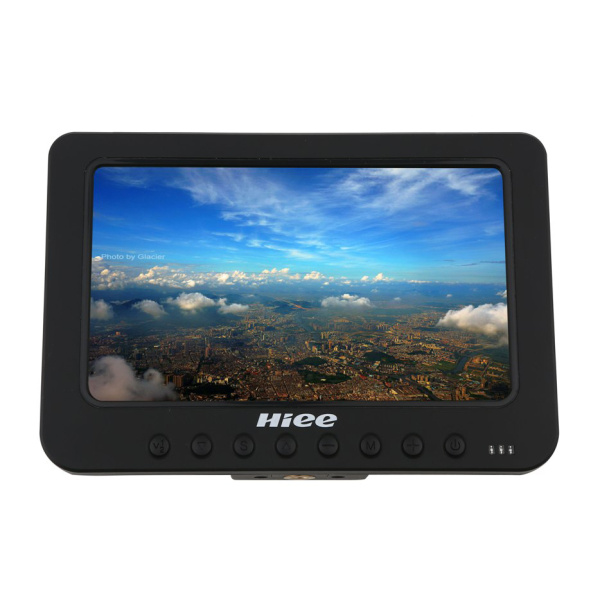 Дисплей HD FPV 7" HIEE M008 1024x600 без приймача з входом HDMI