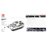 Танк на радіокеруванні 1:16 Heng Long King Tiger Henschel з пневмогарматою та та/до боєм - Зображення 10