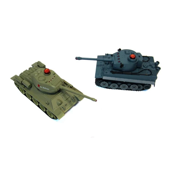 Танковий бій 1:32 HuanQi 555 Tiger vs Т-34