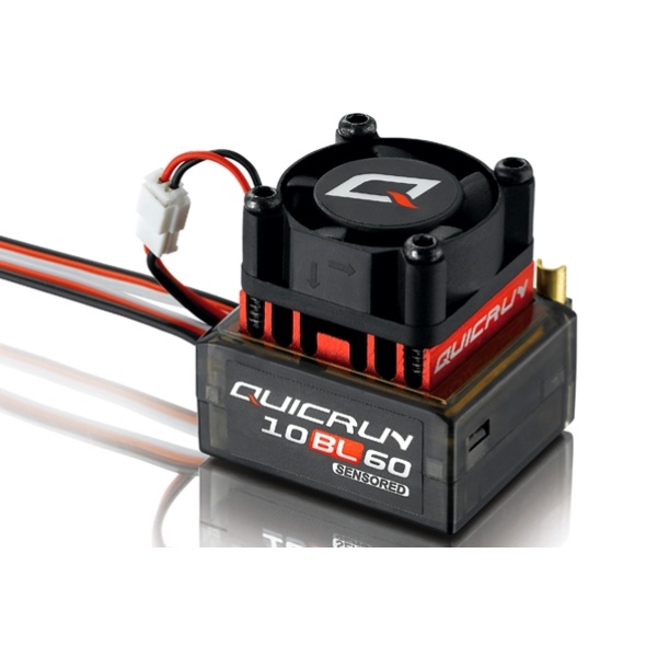 Регулятор сенсорний HOBBYWING QUICKRUN 10BL60 60A 2-3S для автомоделей