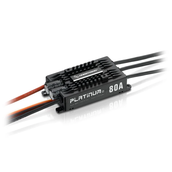 Регулятор ходу HOBBYWING PLATINUM V4 80A 3-6S для авіамоделей