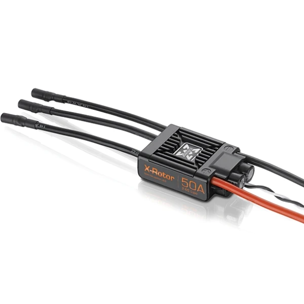 Безколекторний регулятор ходу HOBBYWING XRotor 50A OPTO LED 2-6S для мультикоптерів