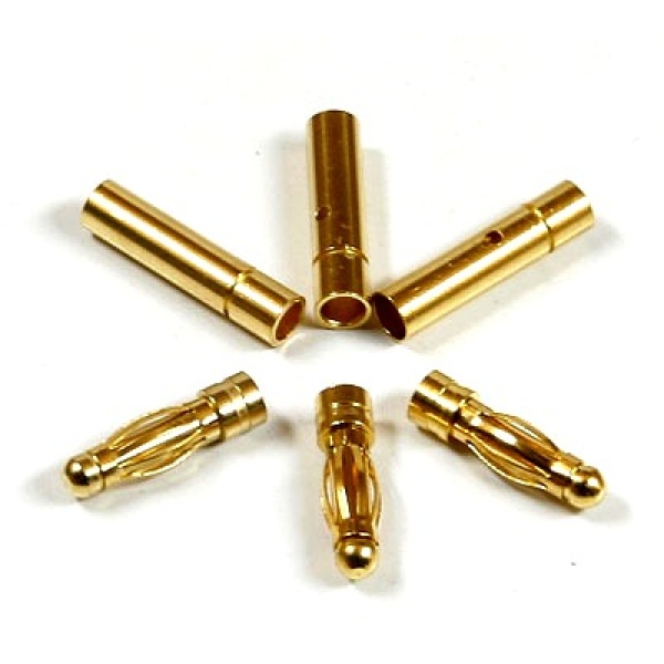 Конектори HOBBYWING Banana Plug (банани) 4,0мм
