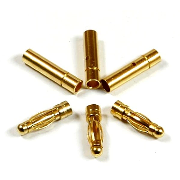 Конектори HOBBYWING Banana Plug (банани) 4,0мм