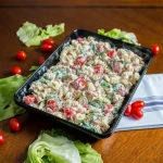 Страва для викладання продуктів з меламіну, 30×19.5×5.5 см, чорна - Зображення 7