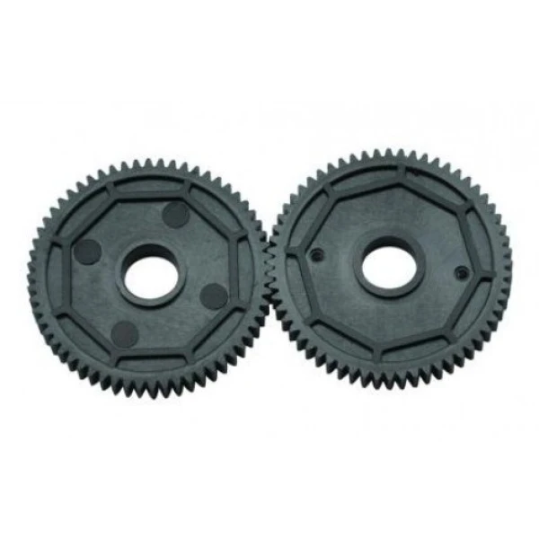 Спур 60T 0.5M 48 pitch LC Racing 60T для Б/К моделей 1/14 2шт (LC-6005)
