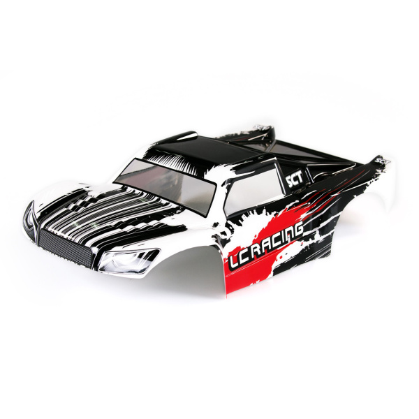Кузов LC Racing 1/14 для EMB-SC чорно-білий (LC-6195)