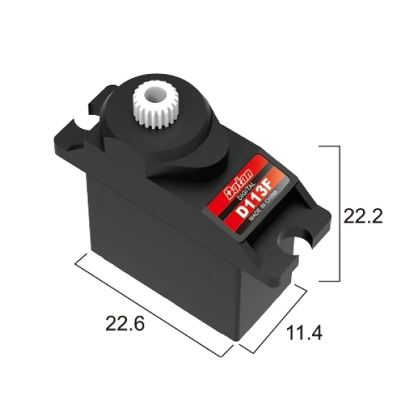 Сервопривід мікро 9г BATAN D113F 1.6кг/0.11сек цифровий