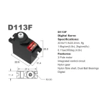 Сервопривід мікро 9г BATAN D113F 1.6кг/0.11сек цифровий - Зображення 2