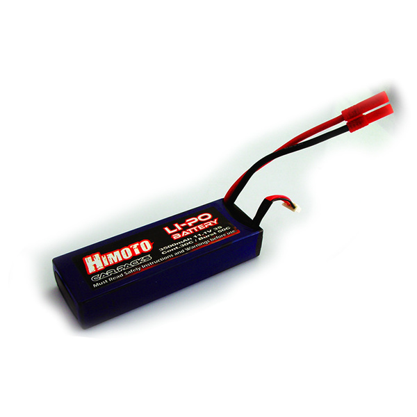 Li-Po Battery (11.1V 3500mAh 3S 25C) w/Banana Plug
