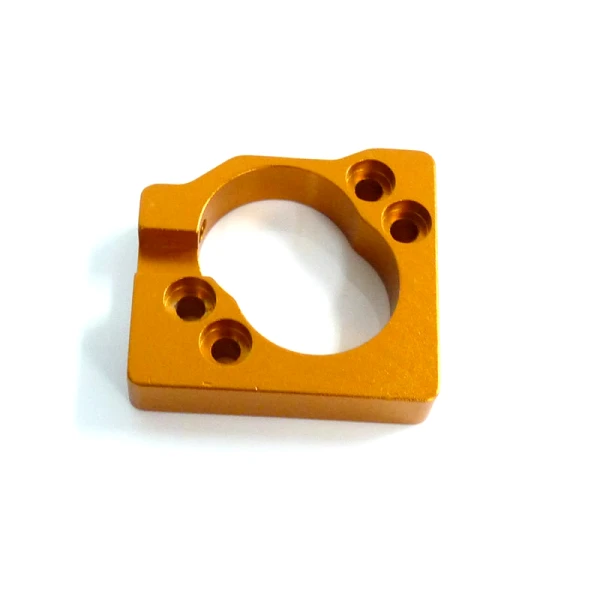 Alum Brushless Motor Mount 1P (Gold)