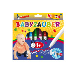 Фломастери на водній основі MALINOS Babyzauber для малюків 10 шт - Зображення 2
