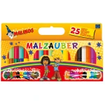 Чарівні фломастери, що змінюють колір MALINOS Malzauber 25 (12+9+4) шт - Зображення 2