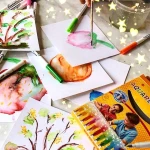 Акварельні фломастери MALINOS Aquarellzauber на водній основі 12 шт - Зображення 6