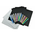 Фломастери та аерографи металік Malinos Metallic XXL 16 (8+8 шт) - Зображення 8
