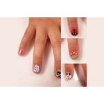 Дитячий лак-олівець для нігтів Malinos Creative Nails на водній основі (2 кольори Морської хвилі + Соковитий блакитний) - Зображення 9