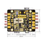 Розподільна плата MATEK V3 з BEC 5V та 12V - Зображення 3