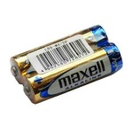 Батарейка AA Maxell Alkaline LR6 у плівці 1шт (2шт в уп.) - Зображення 2