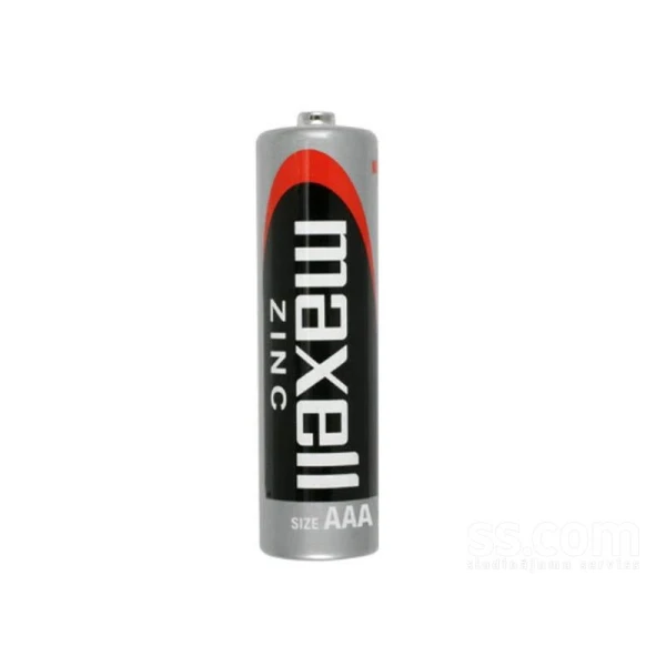 Батарейка AAA Maxell R03 у плівці 1шт (2шт в уп.)