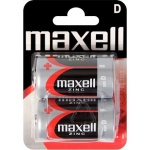 Батарейка D Maxell R20 у блістері 1шт (2шт в уп.) - Зображення 2