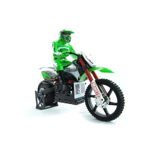 Мотоцикл 1:4 Himoto Burstout MX400 Brushed (зелений)