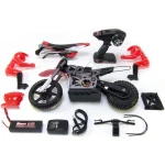 Мотоцикл 1:4 Himoto Burstout MX400 Brushed (зелений) - Зображення 8