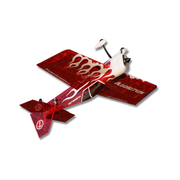 Літак радіокерований Precision Aerobatics Addiction 1000мм KIT (червоний)