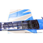 Літак радіокерований Precision Aerobatics XR-52 1321мм KIT (синій) - Зображення 8