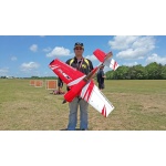 Літак радіокерований Precision Aerobatics XR-52 1321мм KIT (червоний) - Зображення 6