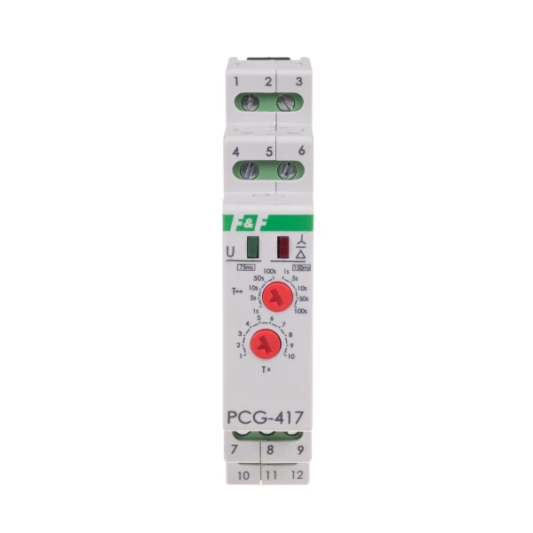 Реле часу PCG-417 DUO зірка-трикутник