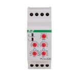 Реле часу PCU-520-24V, багатофункціональне, подвійне