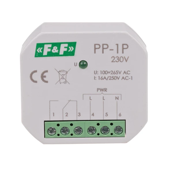 Електромагнітні реле PP-1P-230V, 16A